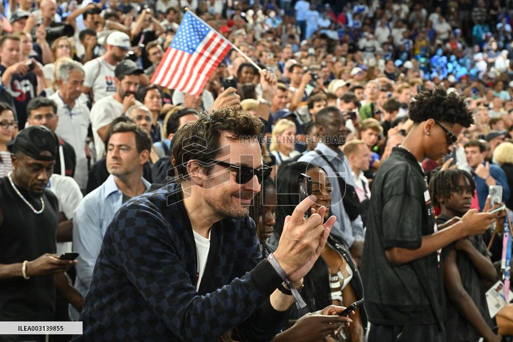 Paris 2024 - Jimmy Fallon At France v USA Basketball Final