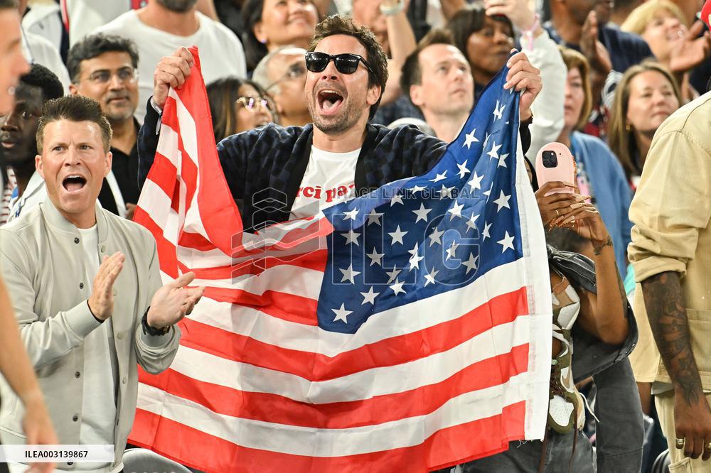 Paris 2024 - Jimmy Fallon At France v USA Basketball Final