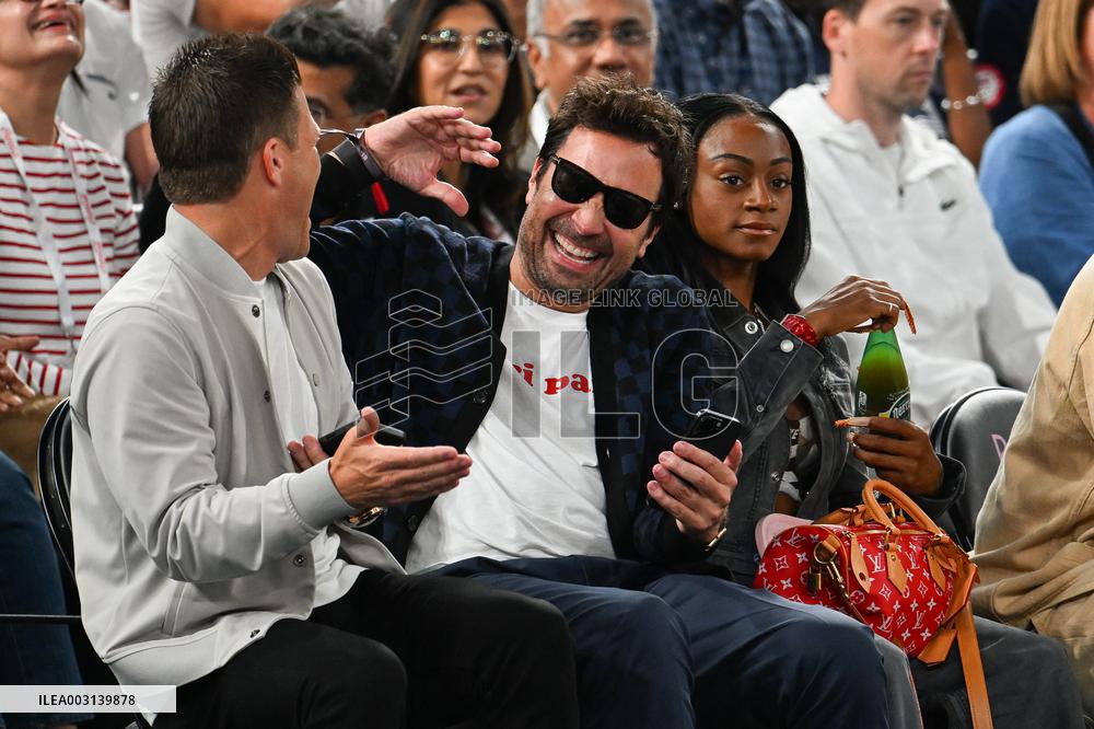 Paris 2024 - Jimmy Fallon At France v USA Basketball Final