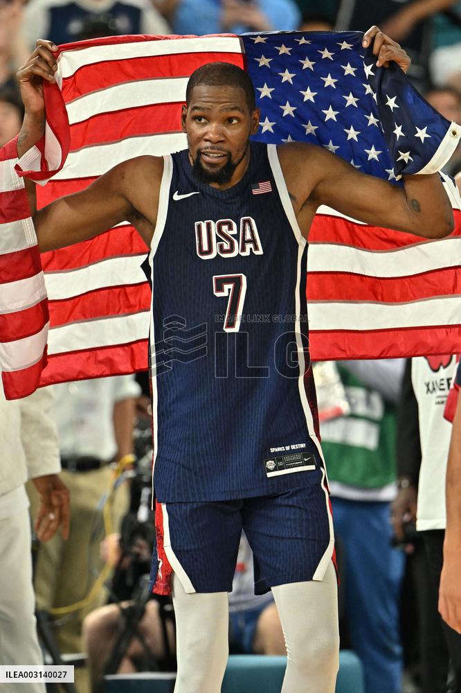 Paris 2024 - Team USA Wins Gold In Men’s Basketball