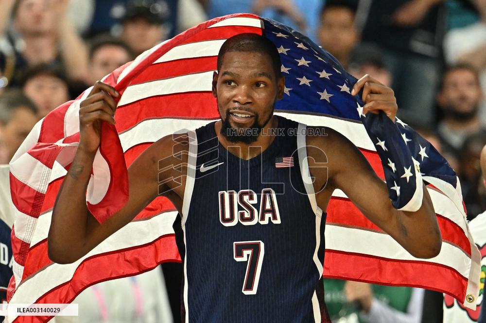 Paris 2024 - Team USA Wins Gold In Men’s Basketball