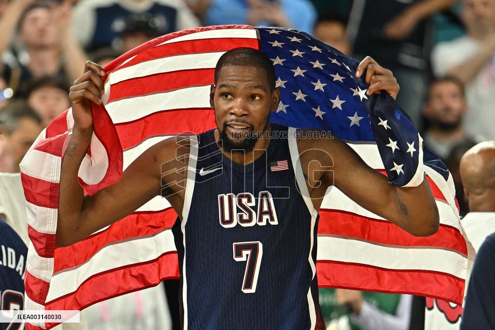 Paris 2024 - Team USA Wins Gold In Men’s Basketball