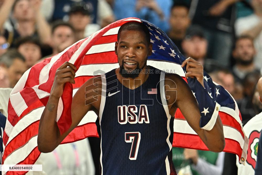 Paris 2024 - Team USA Wins Gold In Men’s Basketball