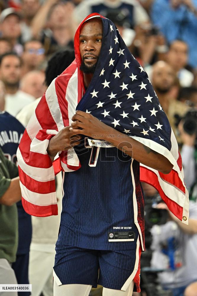 Paris 2024 - Team USA Wins Gold In Men’s Basketball