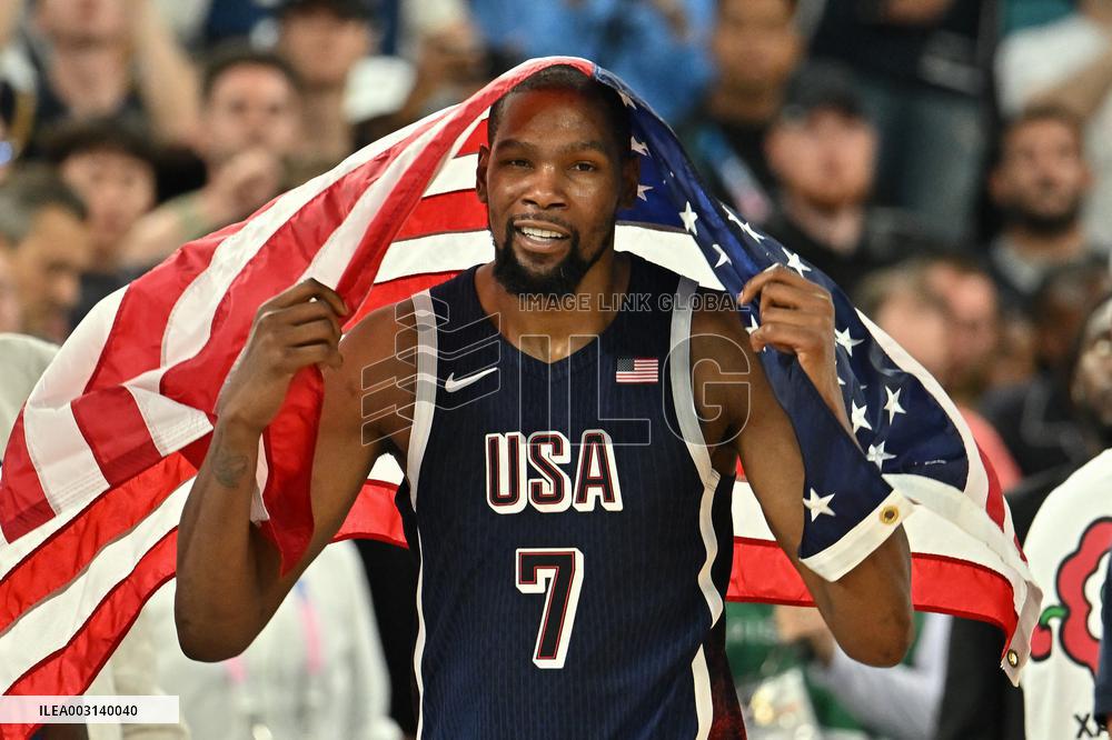 Paris 2024 - Team USA Wins Gold In Men’s Basketball