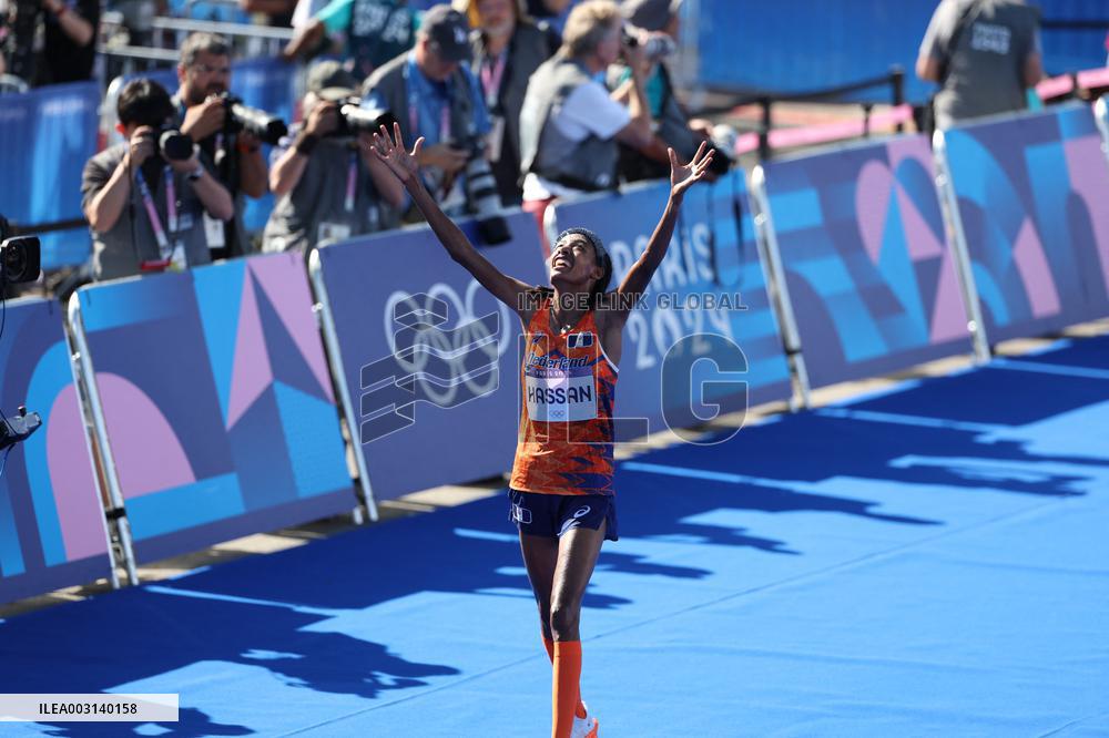 (PARIS2024) FRANCE-PARIS-OLY-ATHLETICS-WOMEN'S MARATHON