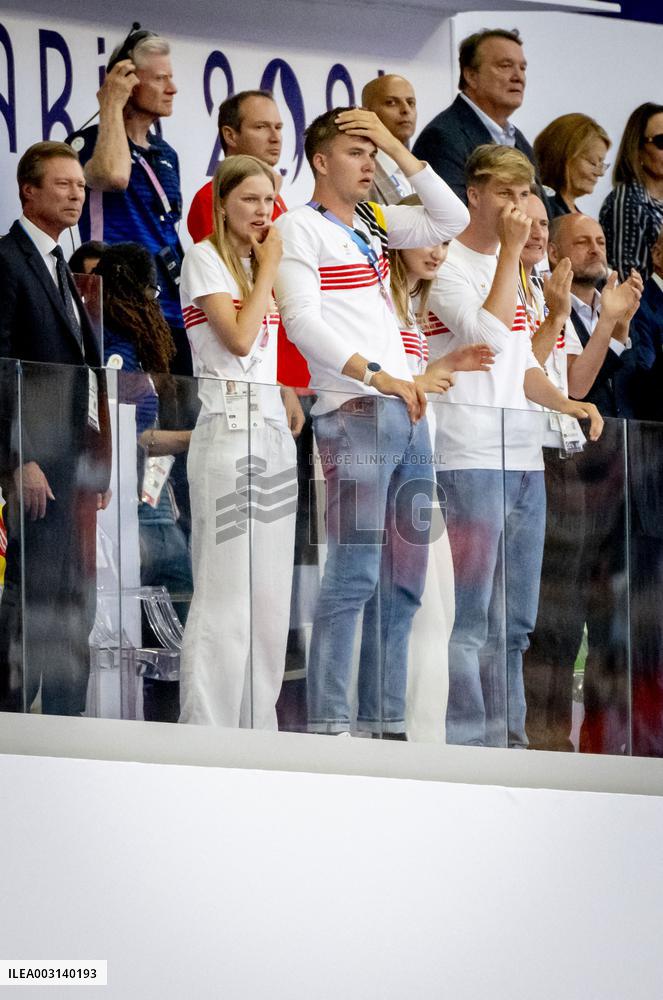 Paris 2024 - Royals At The Athletics Event