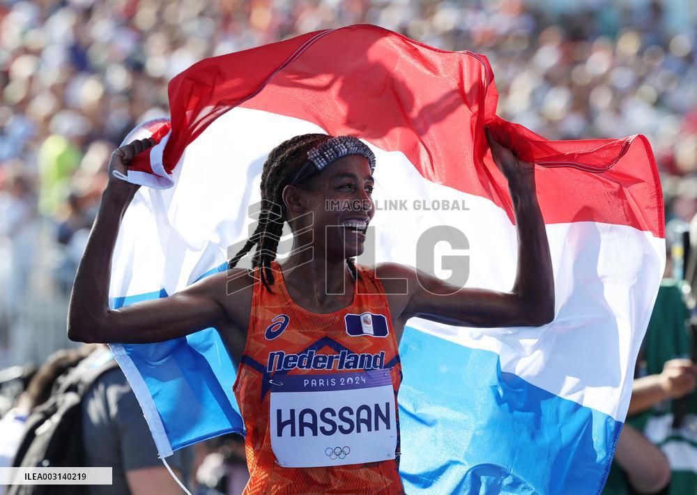 (PARIS2024) FRANCE-PARIS-OLY-ATHLETICS-WOMEN'S MARATHON