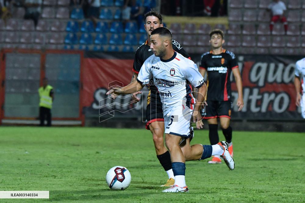 Italian football Coppa Italia match - Crotone vs Messina