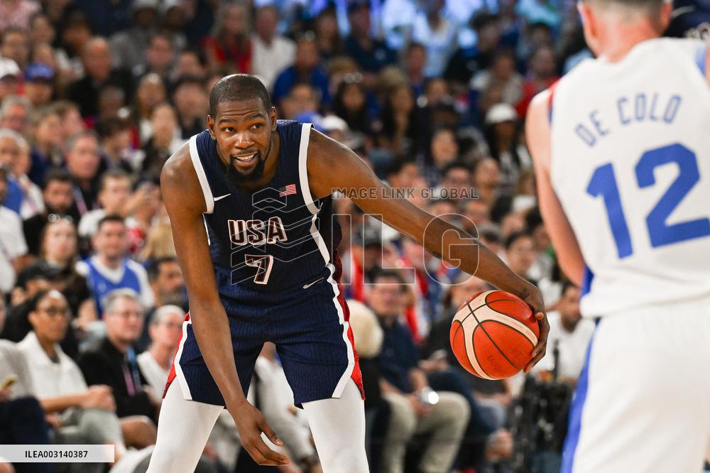 Paris 2024 - Basketball Final France vs USA