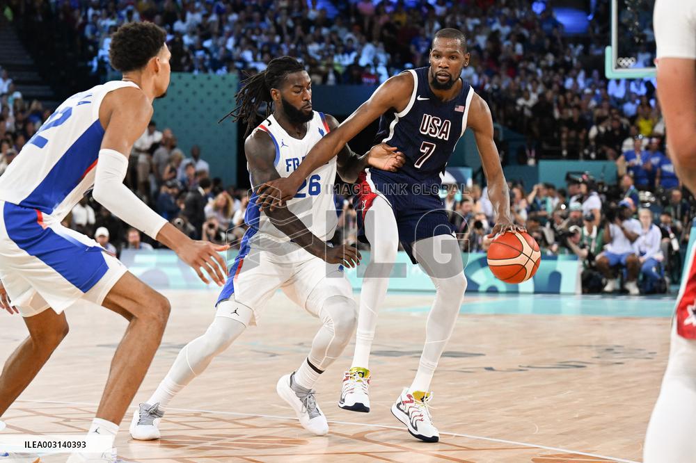 Paris 2024 - Basketball Final France vs USA