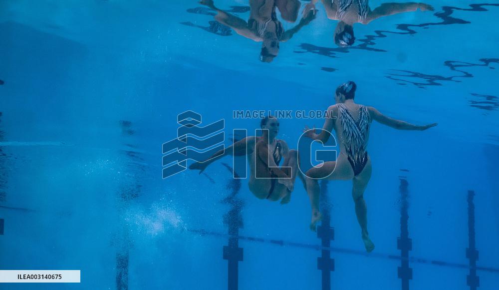 (PARIS2024) FRANCE-SAINT-DENIS-OLY-ARTISTIC SWIMMING