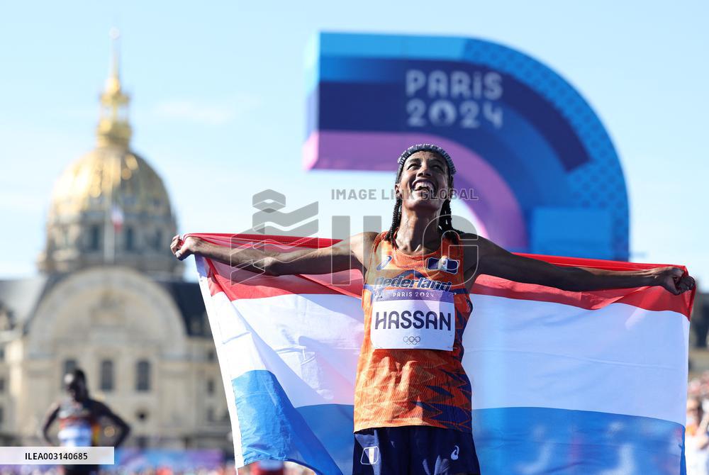 Paris 2024 - Women's Marathon - Dutch Sifan Hassan Wins