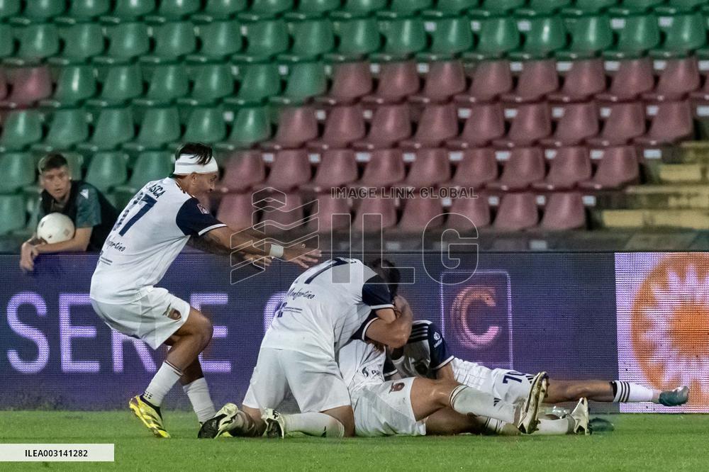 Italian football Coppa Italia Serie C match - Italian Football Serie C Coppa Italia 2024-25 - Ternana vs Casertana