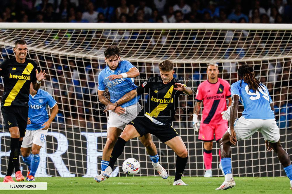 Italian football Coppa Italia match - SSC Napoli vs Modena FC