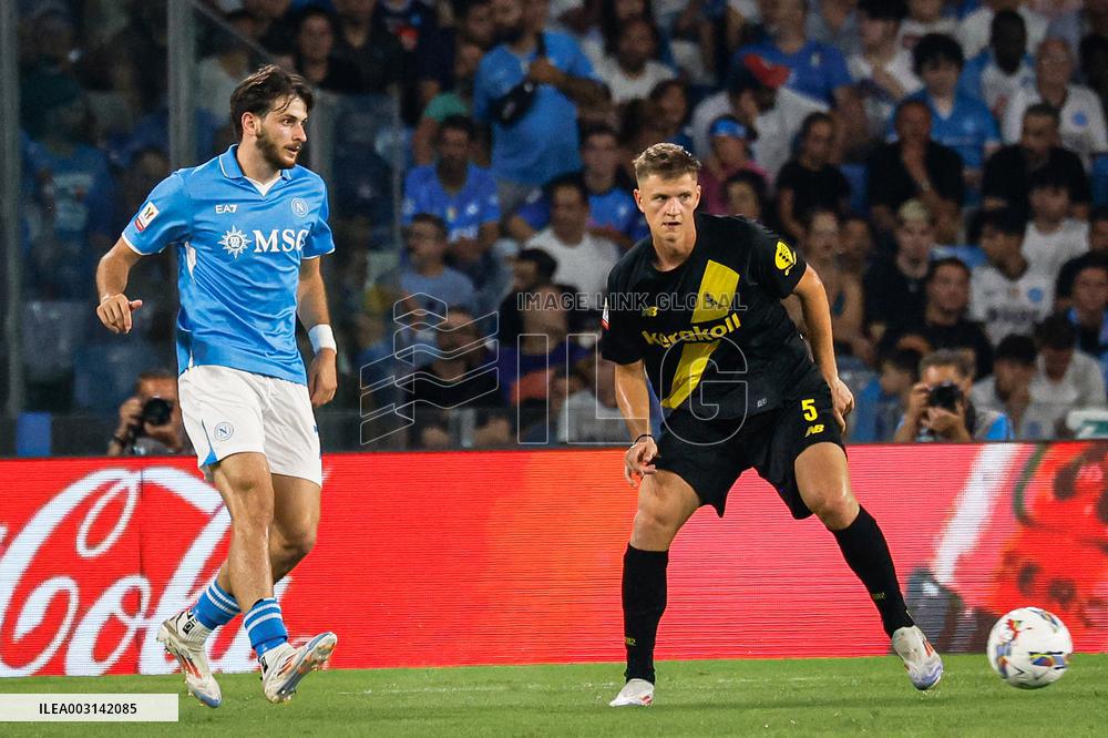 Italian football Coppa Italia match - SSC Napoli vs Modena FC