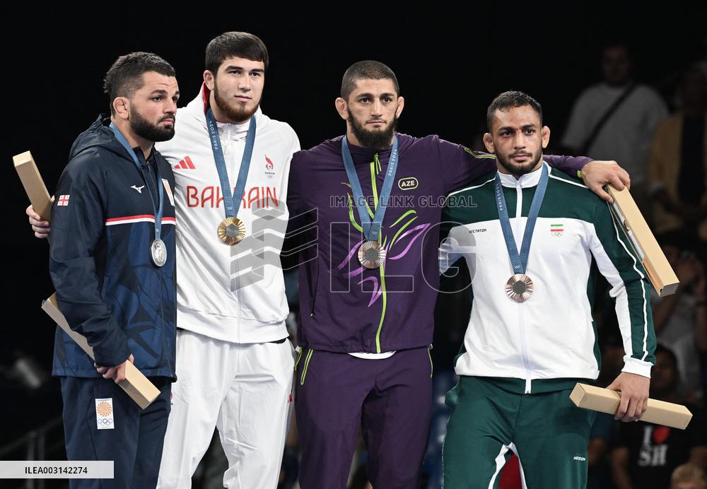 (PARIS2024) FRANCE-PARIS-OLY-WRESTLING