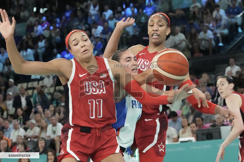 (PARIS2024) FRANCE-PARIS-OLY-BASKETBALL