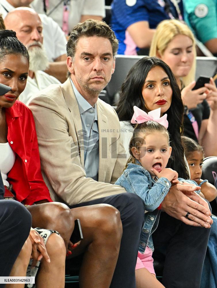 Paris 2024 - Paul Gasol At Women's Basketball Final