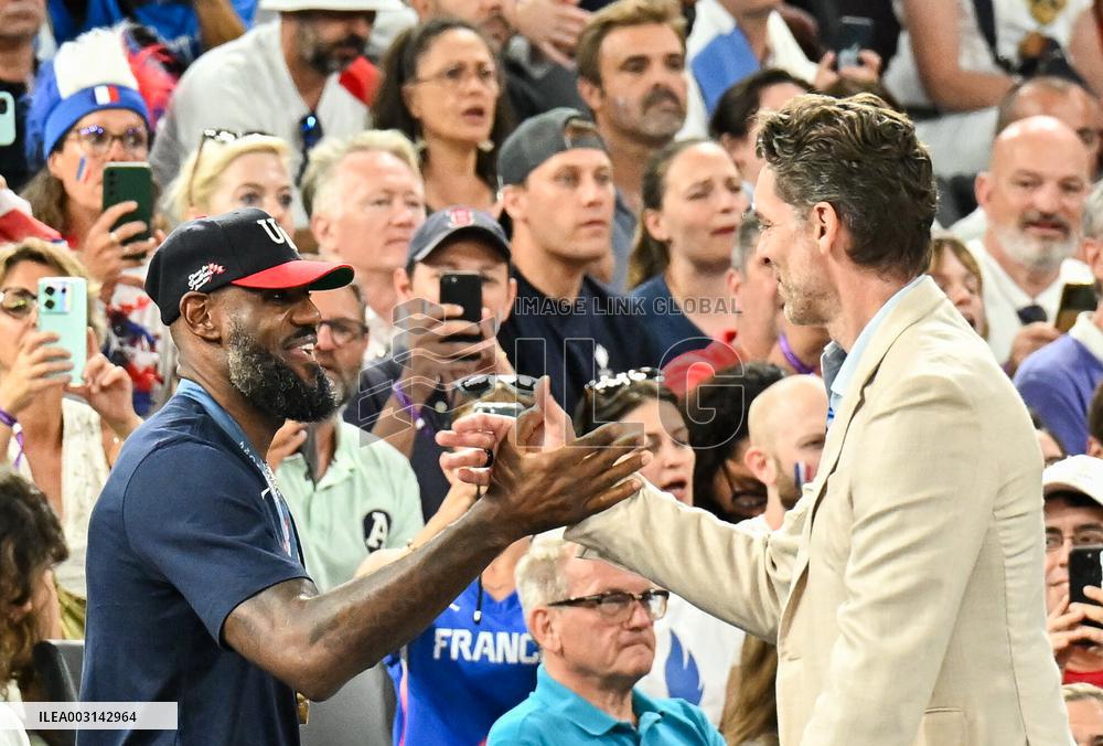 Paris 2024 - Paul Gasol At Women's Basketball Final