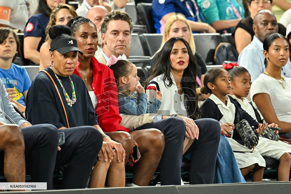 Paris 2024 - Paul Gasol At Women's Basketball Final