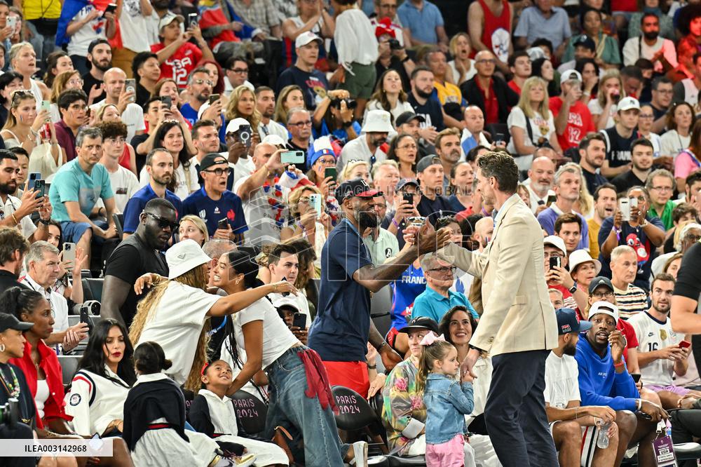 Paris 2024 - Paul Gasol At Women's Basketball Final