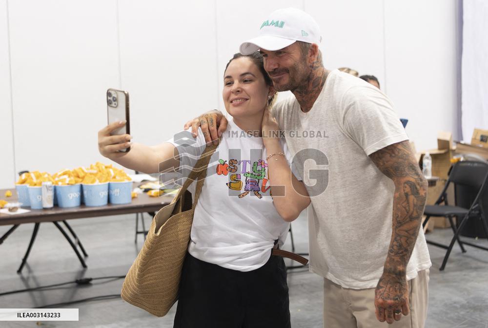 Exclusive - David Beckman And Family Attend Style Saves 14th - Miami