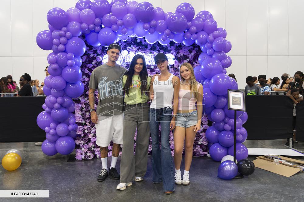 Exclusive - David Beckman And Family Attend Style Saves 14th - Miami