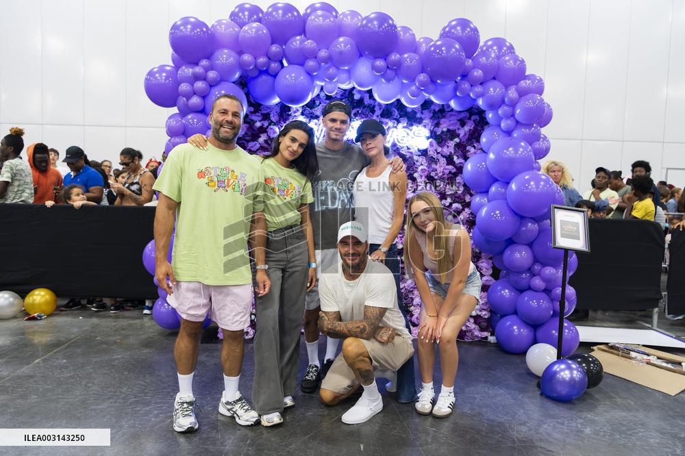 Exclusive - David Beckman And Family Attend Style Saves 14th - Miami