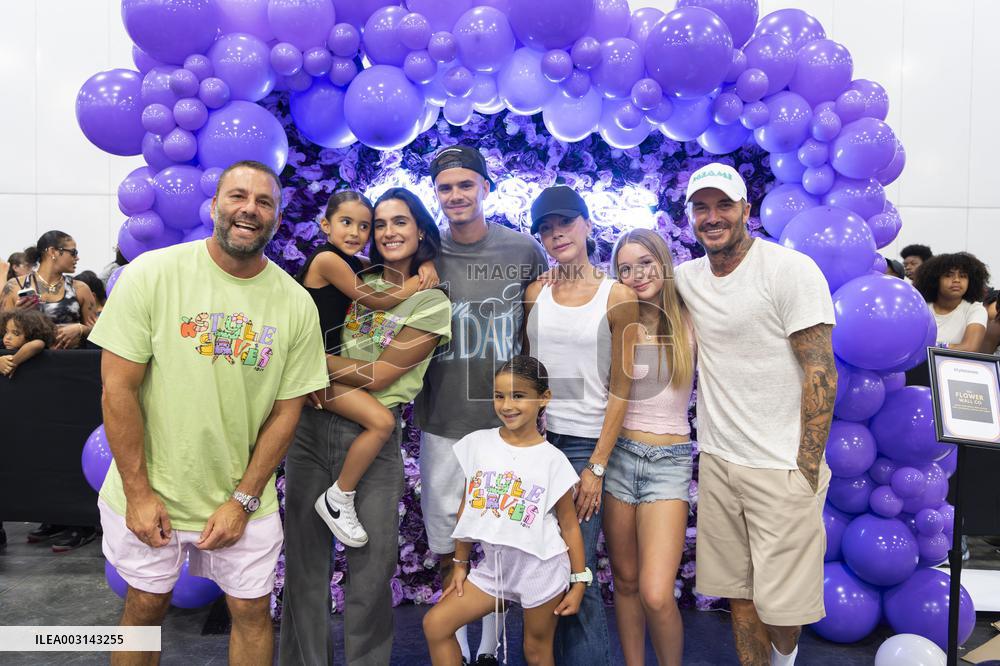 Exclusive - David Beckman And Family Attend Style Saves 14th - Miami