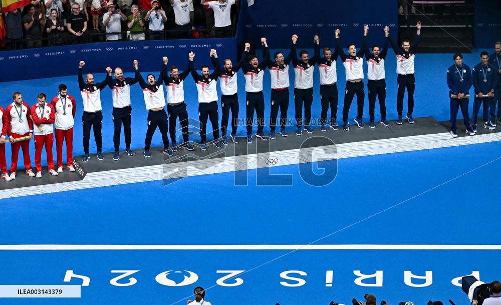 (PARIS2024) FRANCE-PARIS-OLY-WATER POLO