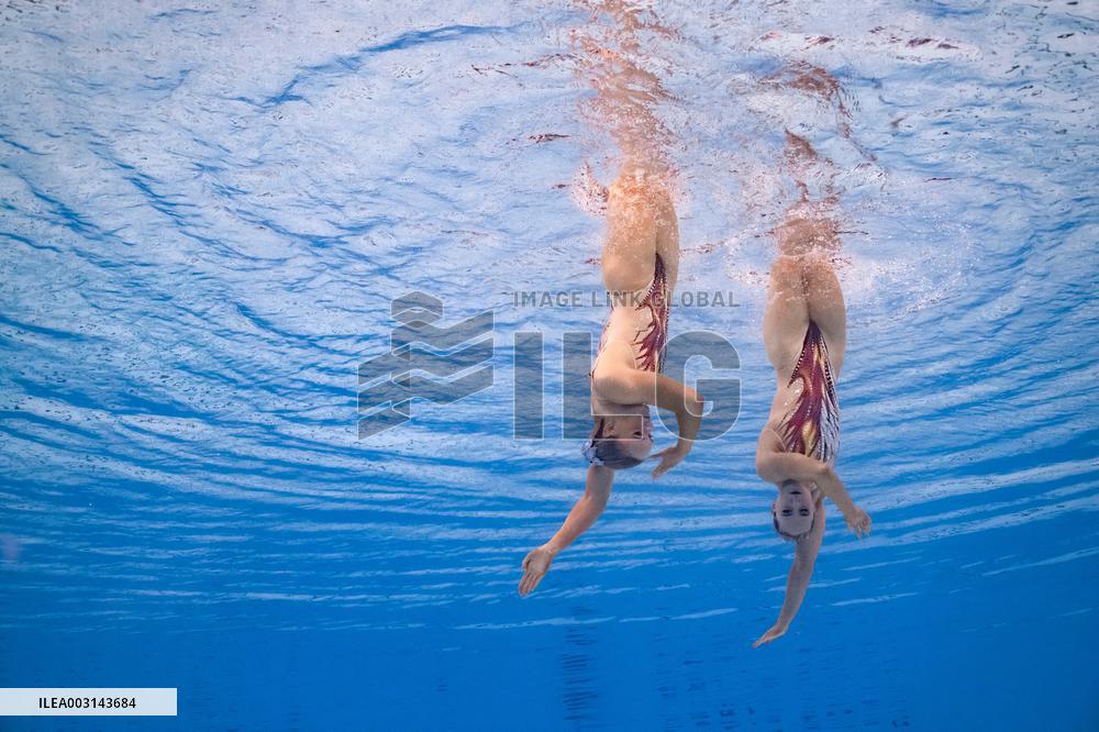 (PARIS2024) FRANCE-SAINT-DENIS-OLY-ARTISTIC SWIMMING