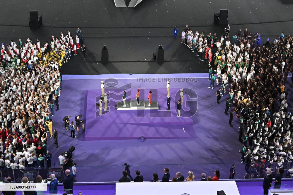 Paris 2024 - Podium Ceremony For The Women's Marathon