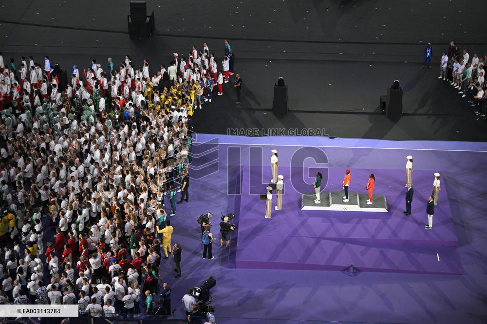 Paris 2024 - Podium Ceremony For The Women's Marathon