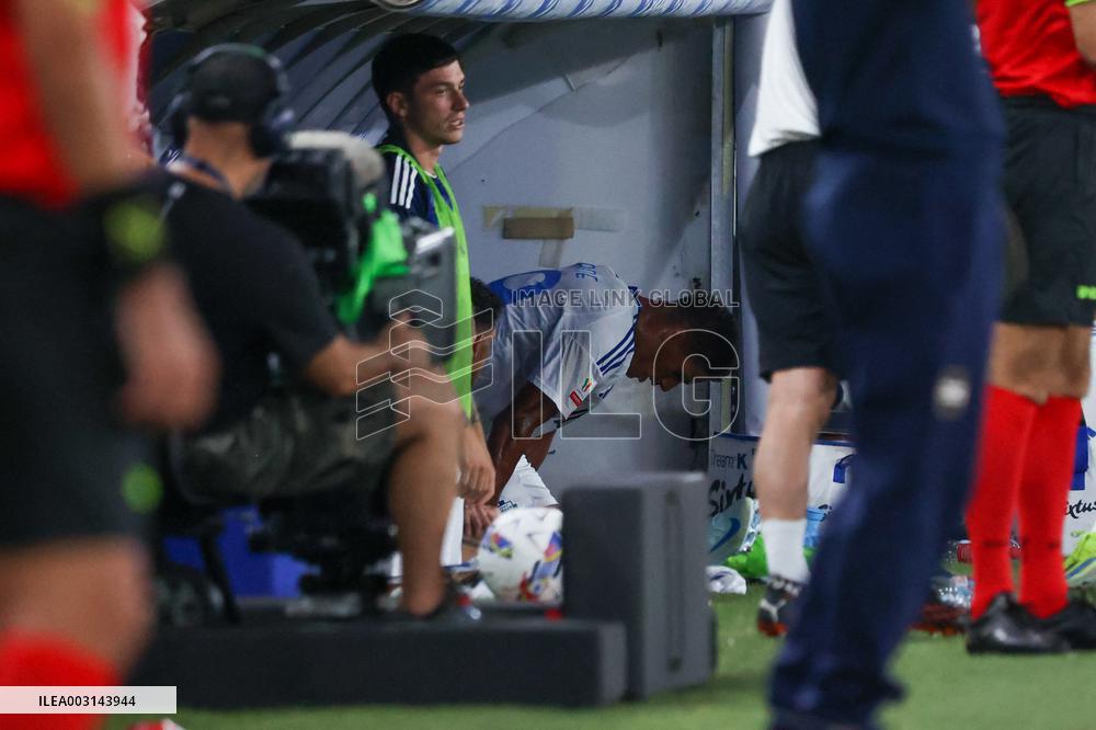 Italian football Coppa Italia match - UC Sampdoria vs Como 1907