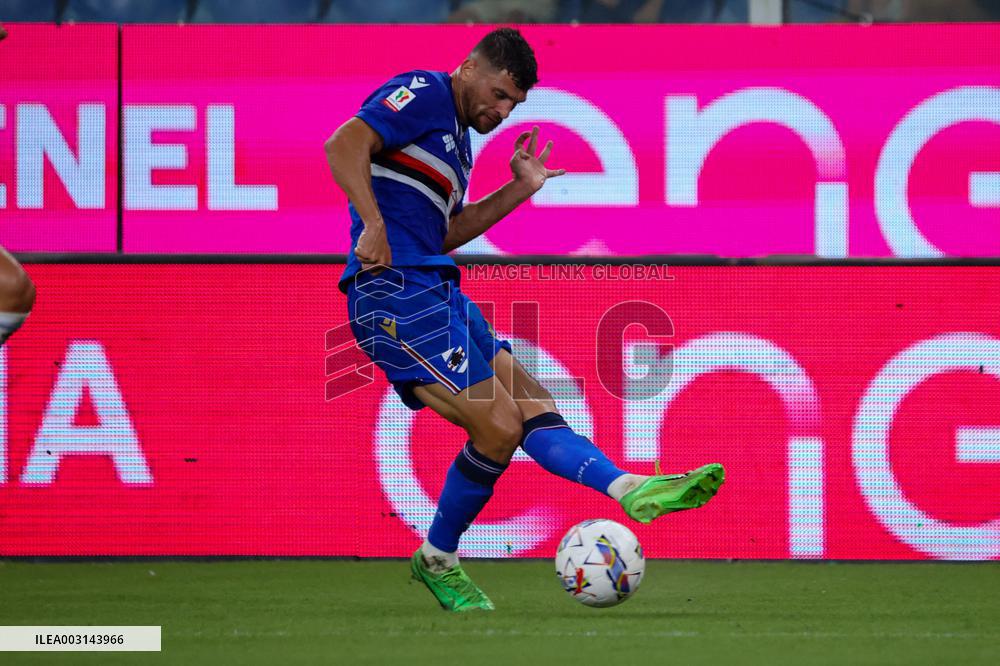 Italian football Coppa Italia match - UC Sampdoria vs Como 1907
