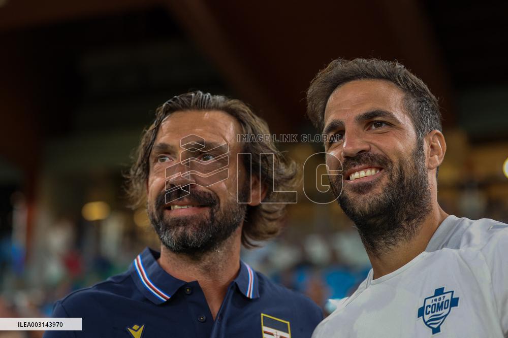 Italian football Coppa Italia match - UC Sampdoria vs Como 1907
