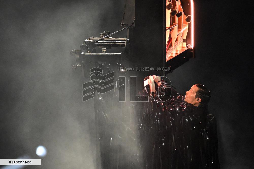 Paris 2024 - Alain Roche Performs At Closing Ceremony