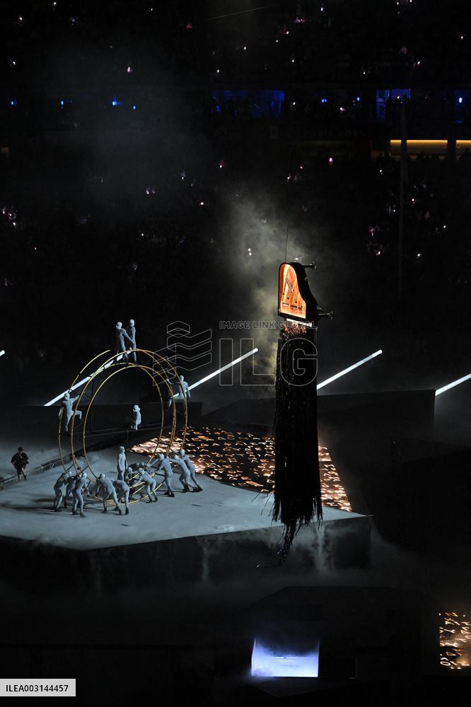 Paris 2024 - Alain Roche Performs At Closing Ceremony