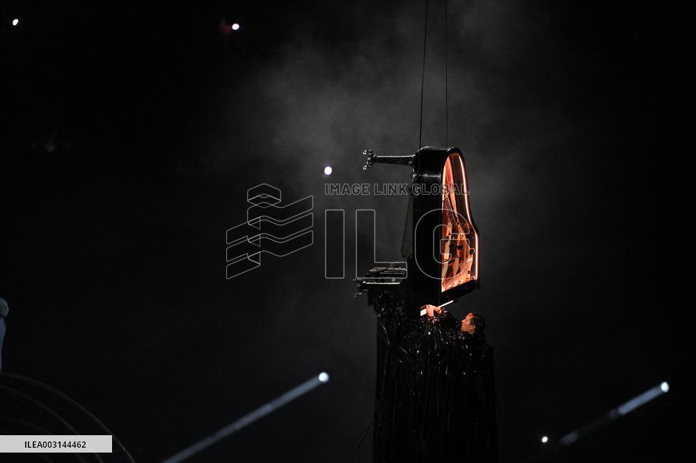 Paris 2024 - Alain Roche Performs At Closing Ceremony