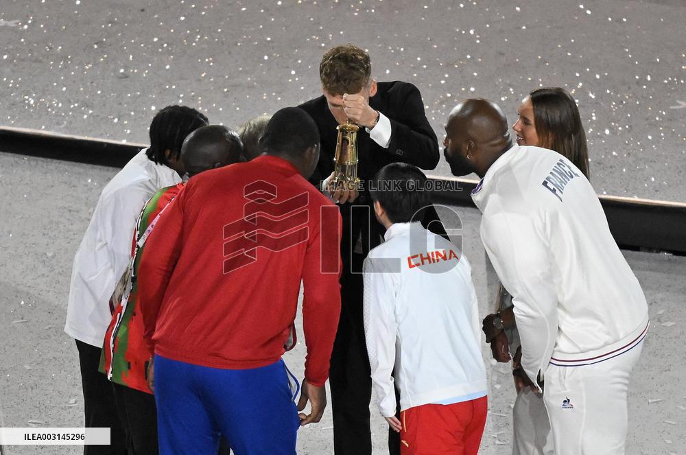 Paris 2024 - Extinction Of The Olympic Flame