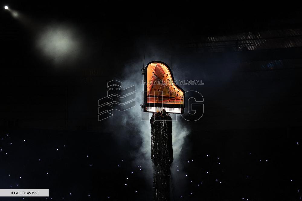 Paris 2024 - Alain Roche Performs At Closing Ceremony