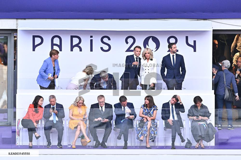 Paris 2024 - French Politics At Closing Ceremony