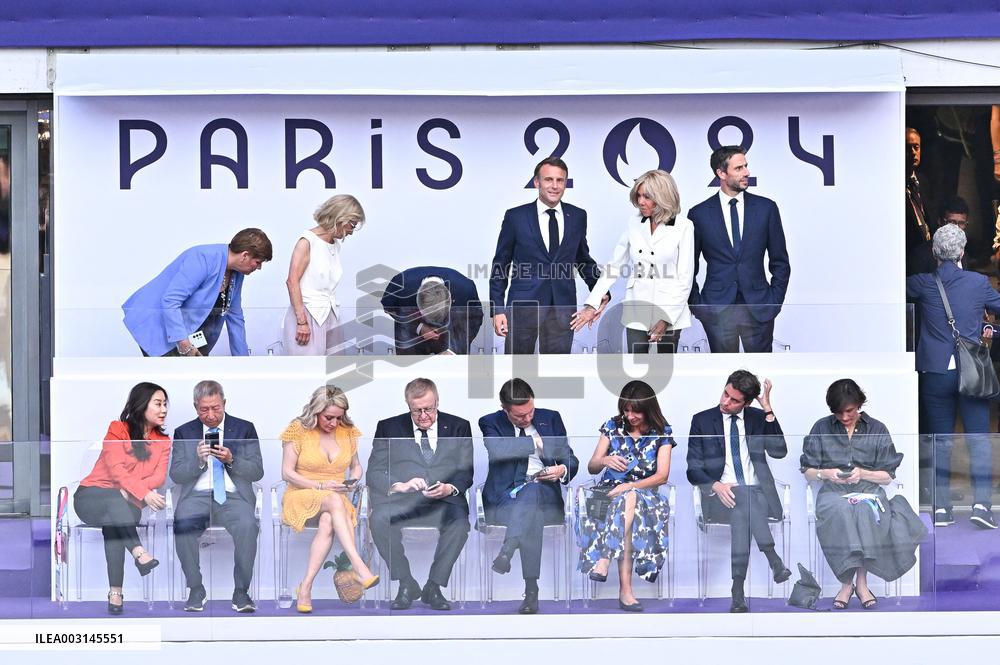 Paris 2024 - French Politics At Closing Ceremony