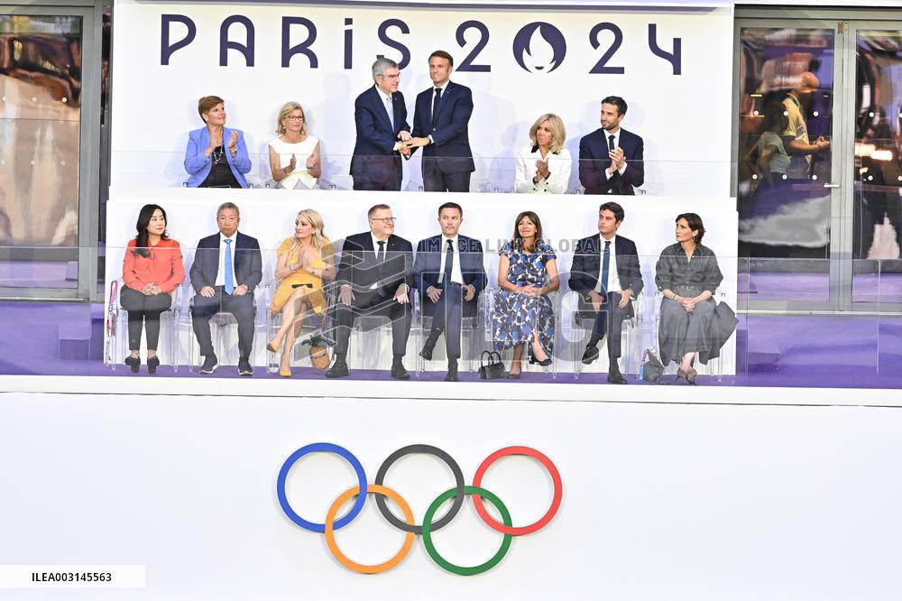 Paris 2024 - French Politics At Closing Ceremony