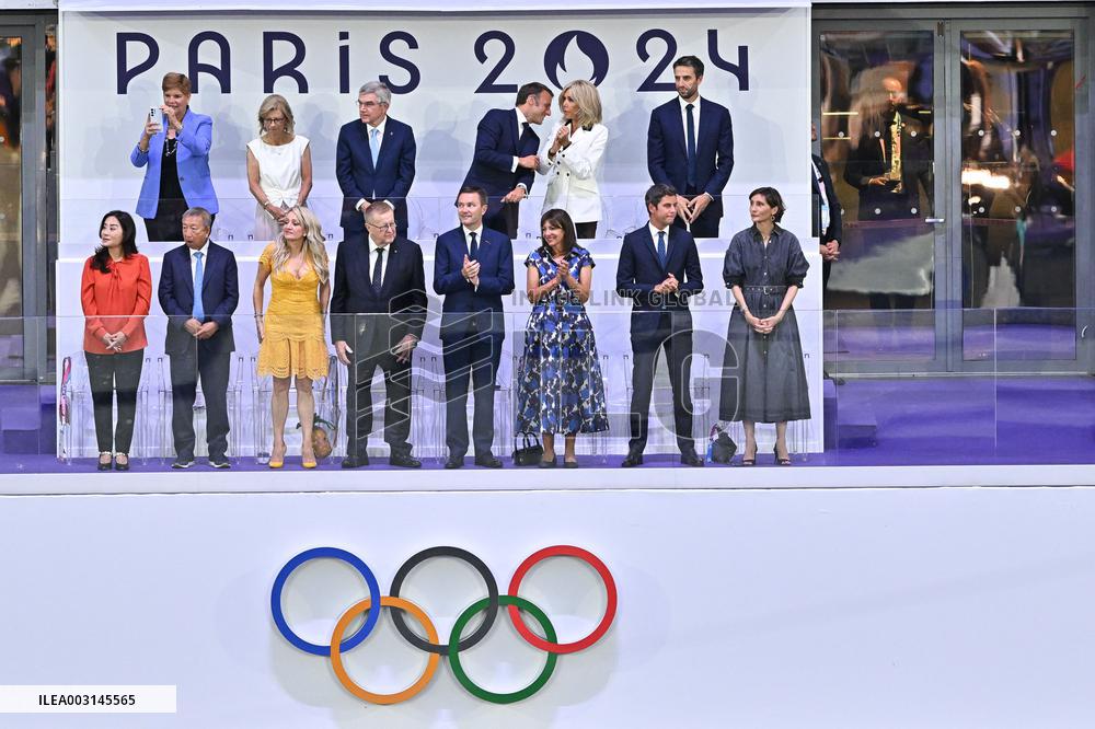 Paris 2024 - French Politics At Closing Ceremony