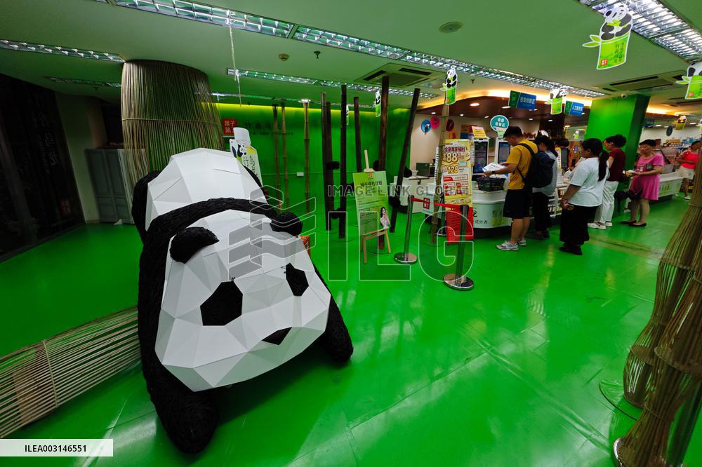 Panda-themed FamilyMart Store in Shanghai
