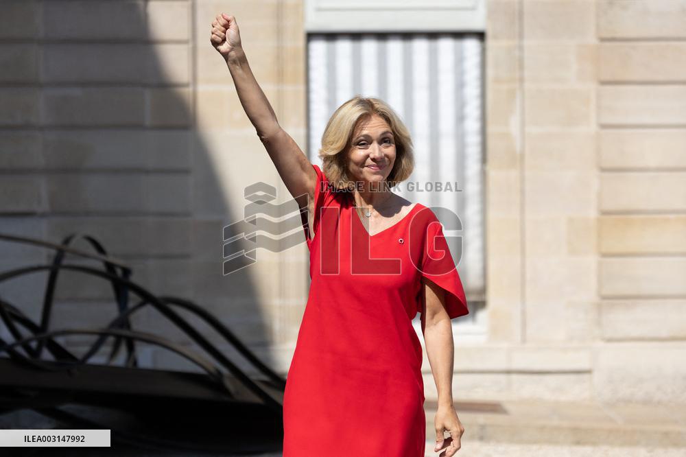 Meeting for contributors to the Paris 2024 Olympic Games at the Elysee - Paris