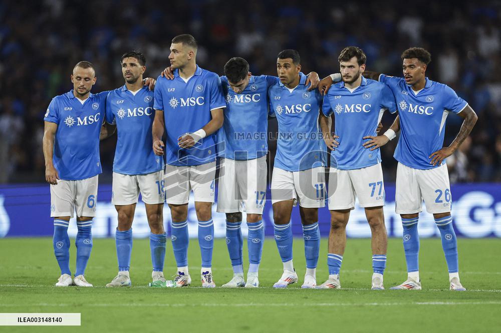 Italian football Coppa Italia match - SSC Napoli vs Modena FC