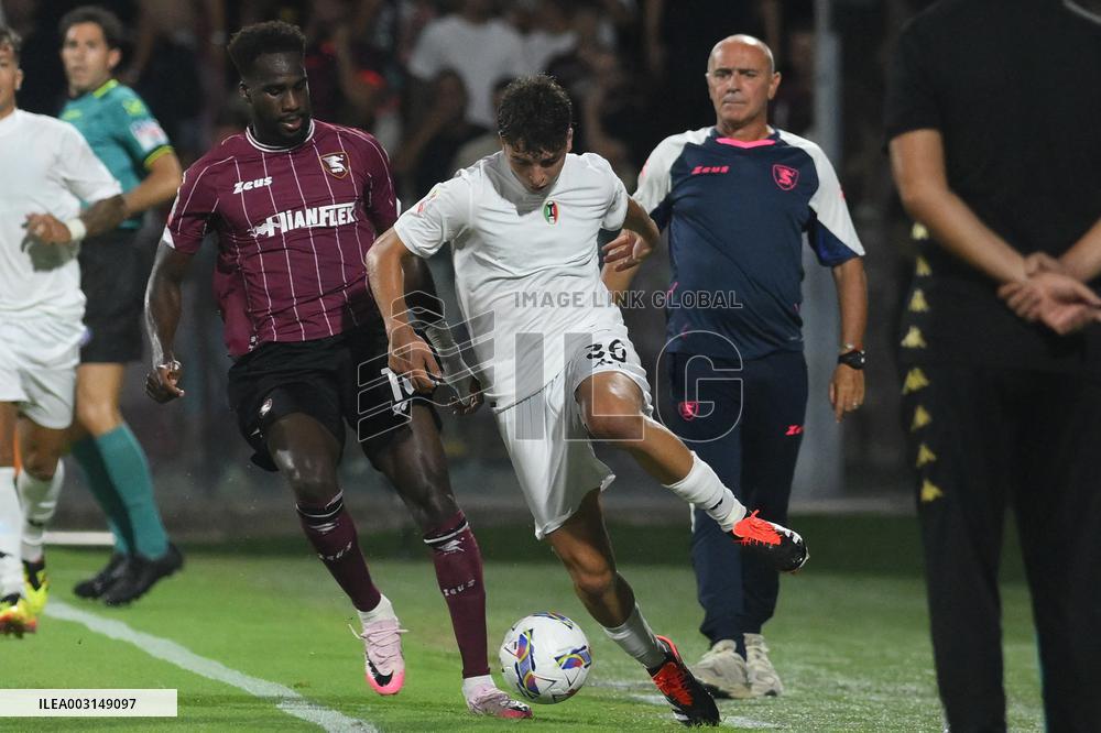 Italian football Coppa Italia match - US Salernitana vs Spezia Calcio